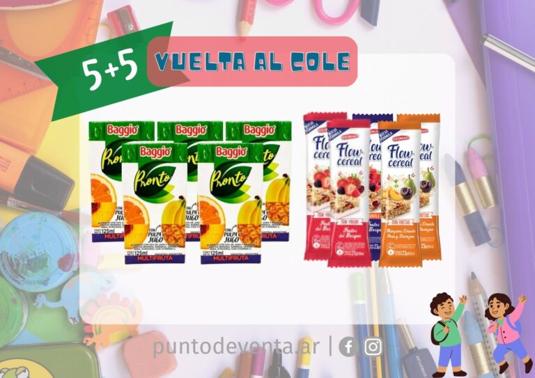 PACK 5+5 Juguito Baggio 125ml + Barrita Flow - desarrollo.puntodeventa.ar