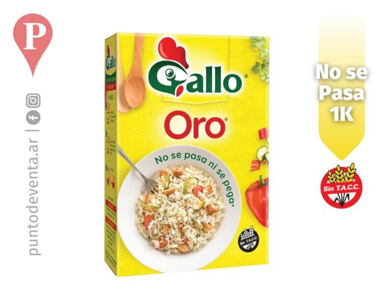 Arroz Gallo Oro No Se Pasa Kg - desarrollo.puntodeventa.ar