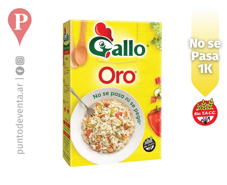 Arroz Gallo Oro No Se Pasa Kg - desarrollo.puntodeventa.ar