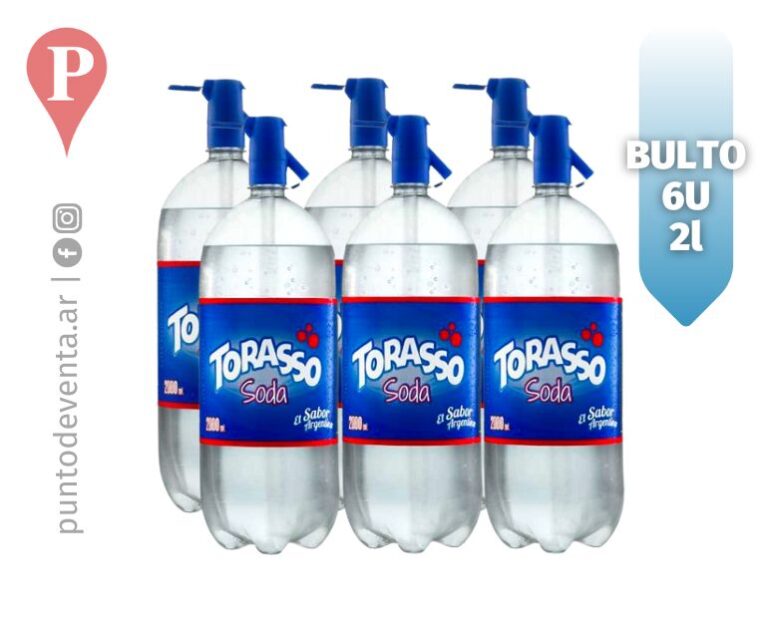 Soda Sifón Torasso 2l Bulto x 6u - desarrollo.puntodeventa.ar
