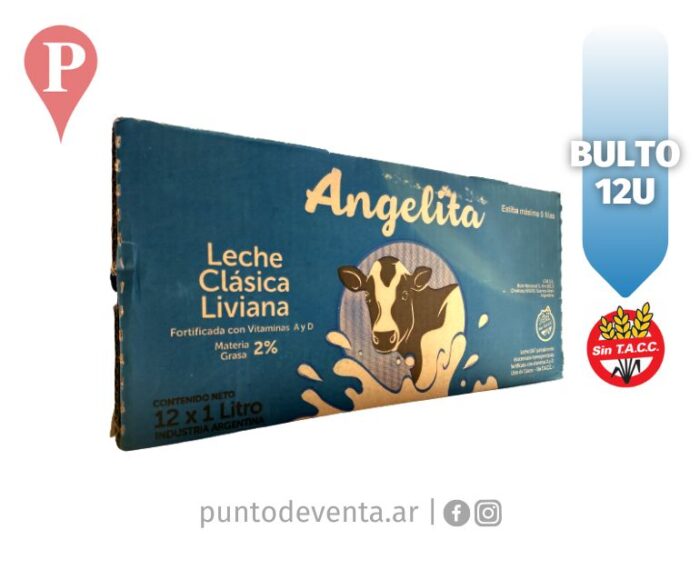 Leche Larga Vida Angelita Entera Tetra Bulto x 12u - desarrollo.puntodeventa.ar