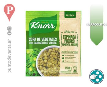Sopa Familiar Casera Knorr Caracolitos Verdes - desarrollo.puntodeventa.ar