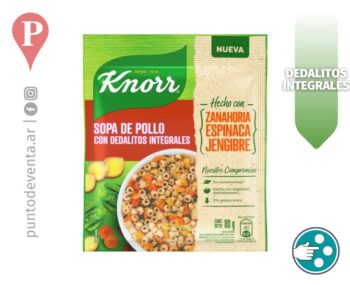 Sopa Familiar Casera Knorr Pollo con Dedalitos Integrales - desarrollo.puntodeventa.ar