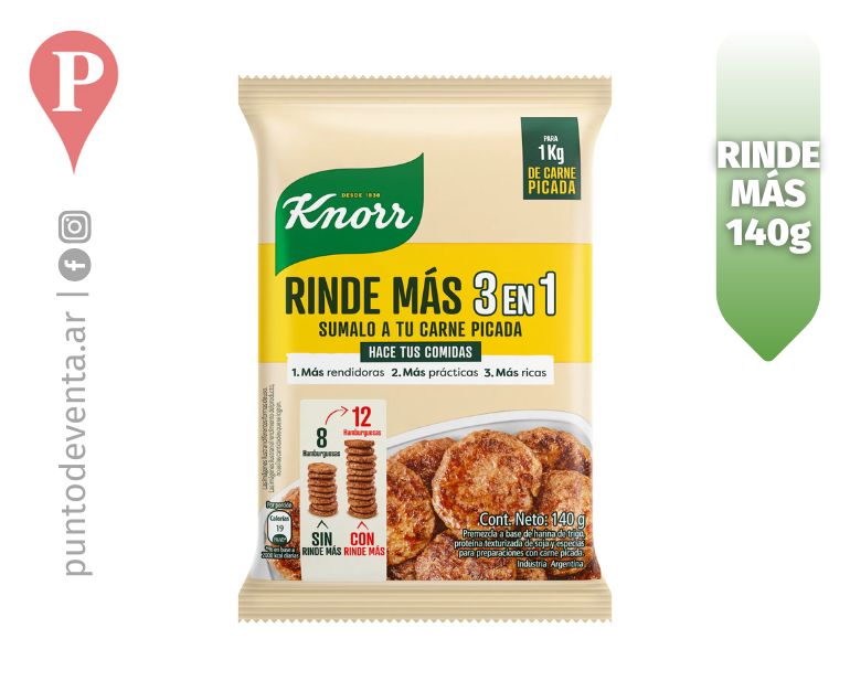 Rinde Más 3 en 1 Knorr 140g - desarrollo.puntodeventa.ar