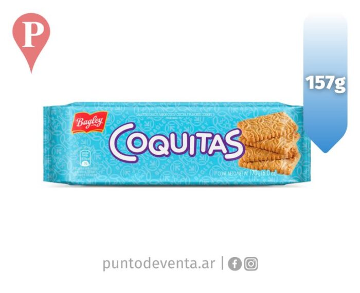 Galletitas Coquitas 157g - desarrollo.puntodeventa.ar