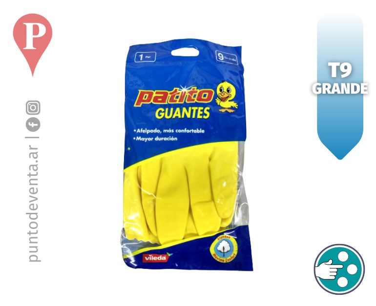 Guantes Multiuso Patito T9 Grande - desarrollo.puntodeventa.ar